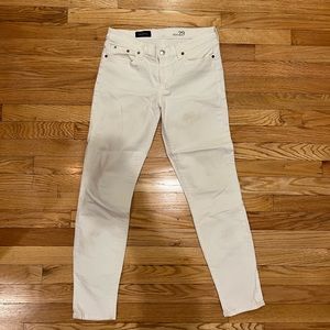 J crew toothpick jeans white size 29 X 27 womens